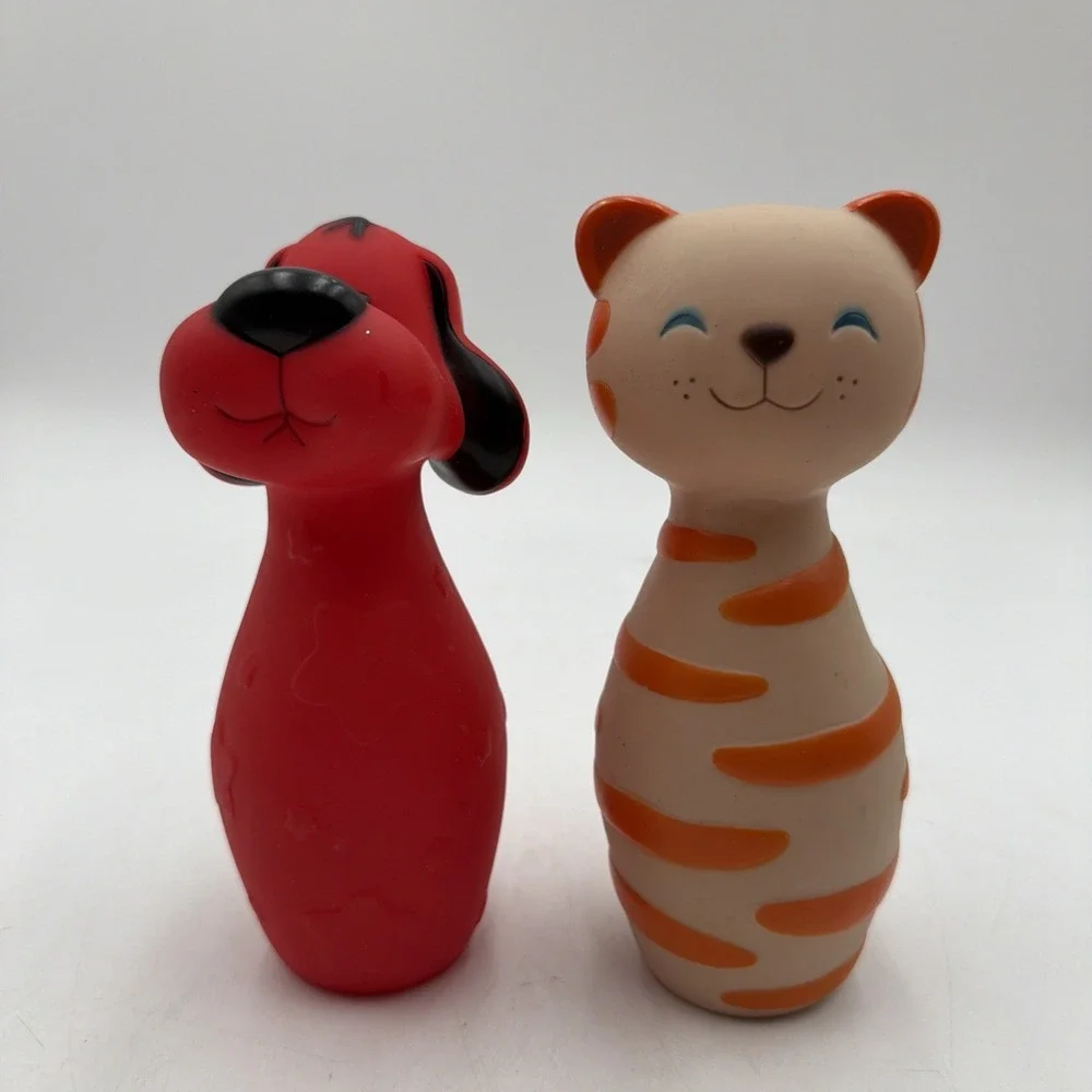 Melissa & Doug K's Kids Bowling Friends Replacement Pins Dog & Cat